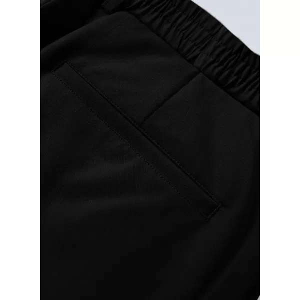 JMIERR Mens Golf Pants Slim Fit Stretch Dress Pants Running Travel Casual Pants with Pockets