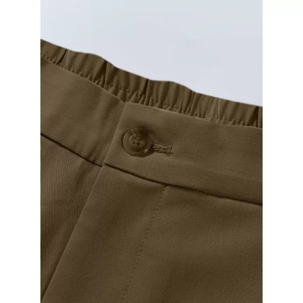 JMIERR Mens Golf Pants Slim Fit Stretch Dress Pants Running Travel Casual Pants with Pockets