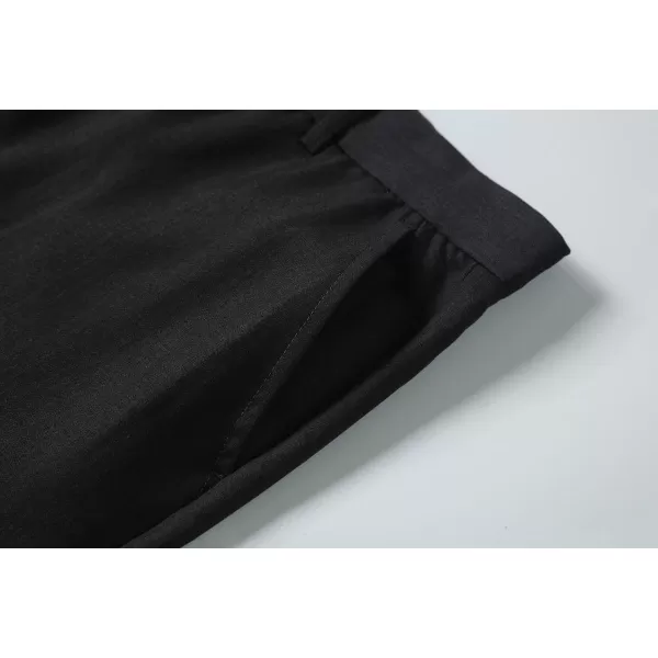 JMIERR Mens Golf Pants Slim Fit Stretch Dress Pants Running Travel Casual Pants with Pockets