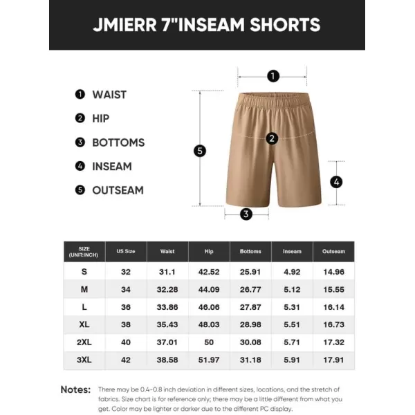 JMIERR Men's Gym Shorts Linerless 5" Quick Dry Workout Running Shorts with Zip Pockets Sports Athletic Shorts