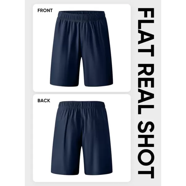 JMIERR Men's Gym Shorts Linerless 5" Quick Dry Workout Running Shorts with Zip Pockets Sports Athletic Shorts