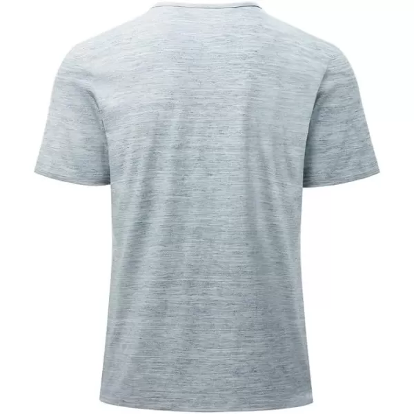 JMIERR Men's Muscle Slim Cotton T Shirt V-Neck Henley Shirt Gym Workout Athletic Tee Shirts