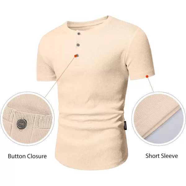 JMIERR Men's Muscle Slim Henley Shirts Crewneck Longline T-Shirt Gym Workout Athletic Shirt Tees with Button