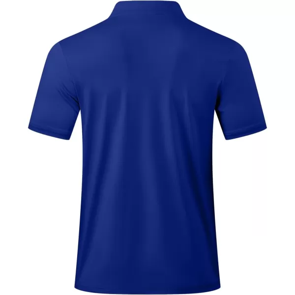 JMIERR Men's Polo Henley Shirt Moisture Wicking Quick Dry Summer Casual Short Sleeve Golf Polo T Shirts