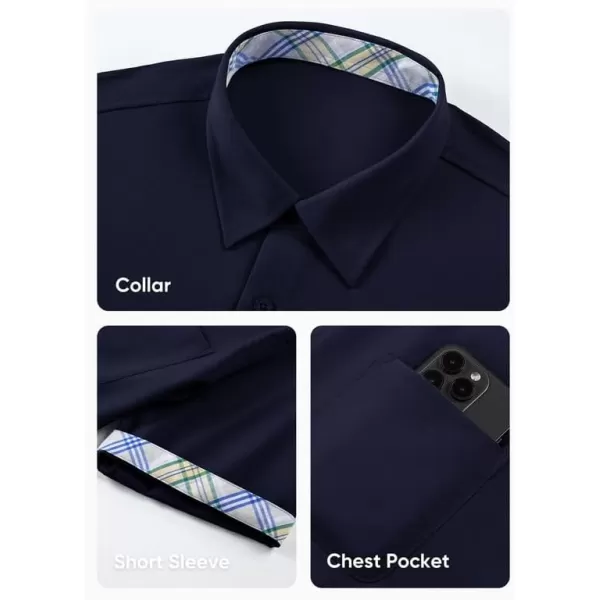 JMIERR Mens Shirts Short Sleeve Casual Summer Button Down Beach Hawaiian Shirt with Pocket