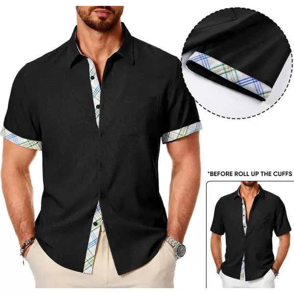 JMIERR Mens Shirts Short Sleeve Casual Summer Button Down Beach Hawaiian Shirt with Pocket