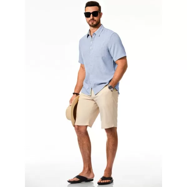 JMIERR Mens Shirts Short Sleeve Casual Summer Button Down Beach Hawaiian Shirt with Pocket