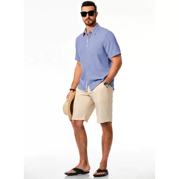 JMIERR Mens Shirts Short Sleeve Casual Summer Button Down Beach Hawaiian Shirt with Pocket