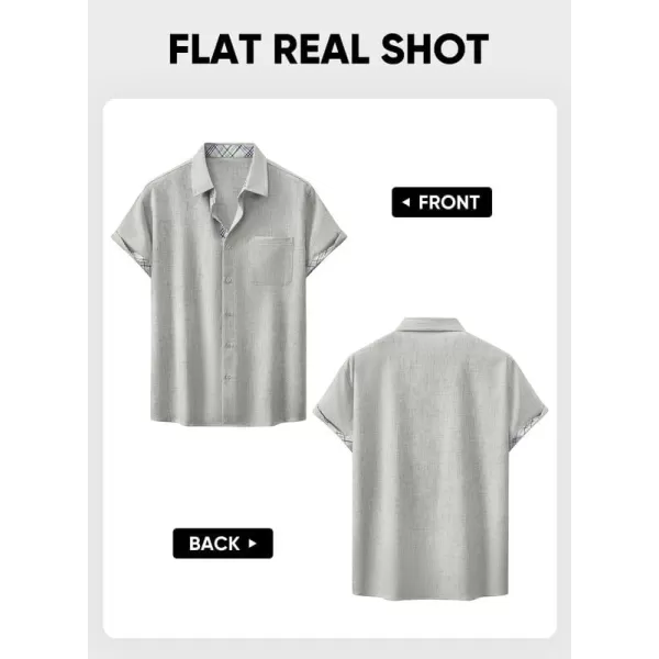 JMIERR Mens Shirts Short Sleeve Casual Summer Button Down Beach Hawaiian Shirt with Pocket