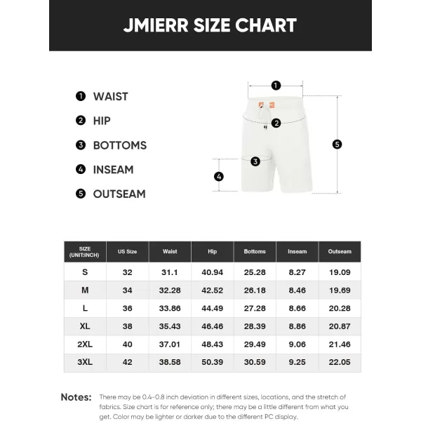 JMIERR Men's Shorts Casual Summer Cotton Drawstring Pockets Elastic Waist Shorts
