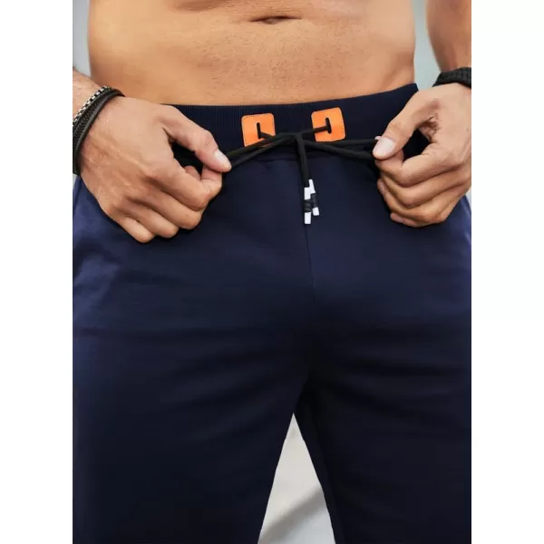 JMIERR Men's Shorts Casual Summer Cotton Drawstring Pockets Elastic Waist Shorts