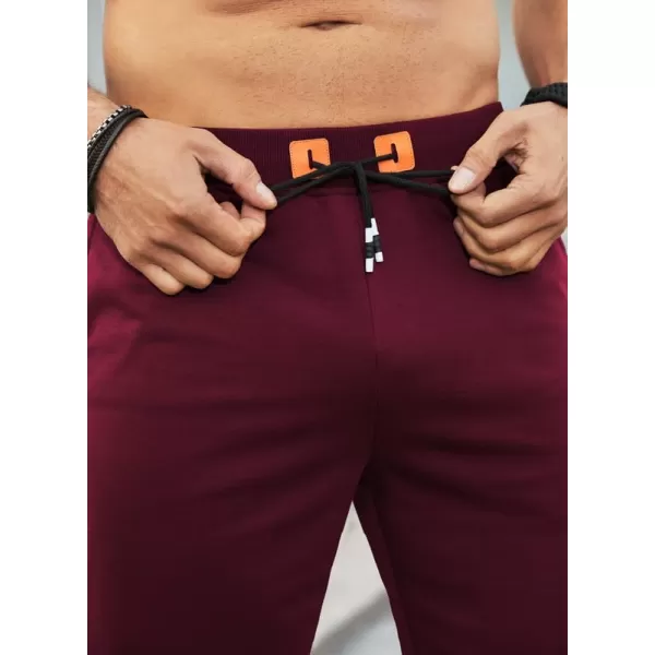 JMIERR Men's Shorts Casual Summer Cotton Drawstring Pockets Elastic Waist Shorts