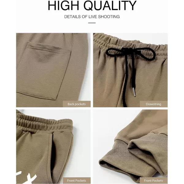 JMIERR Mens Sweatpants Tapered Gym Running Workout Pants Athletic Drawstring Joggers with Pockets