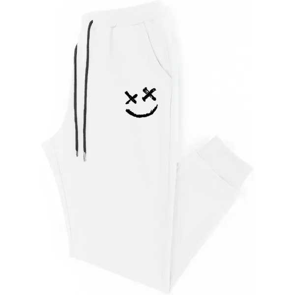 JMIERR Mens Sweatpants Tapered Gym Running Workout Pants Athletic Drawstring Joggers with Pockets