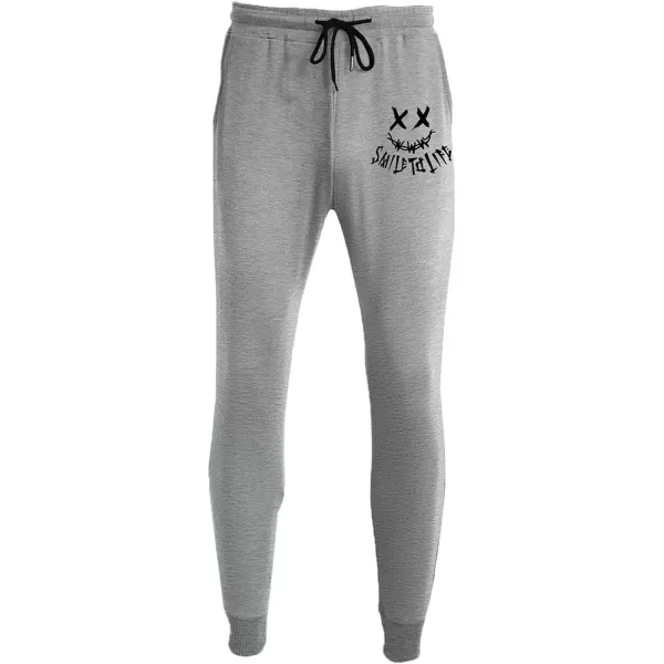 JMIERR Mens Sweatpants Tapered Gym Running Workout Pants Athletic Drawstring Joggers with Pockets