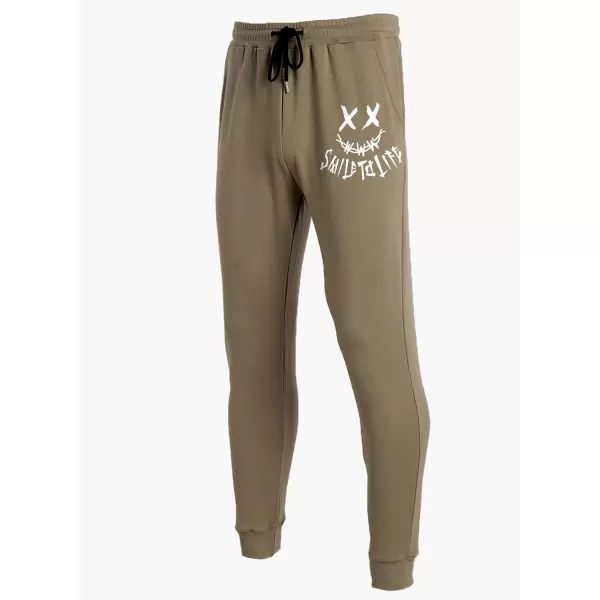 JMIERR Mens Sweatpants Tapered Gym Running Workout Pants Athletic Drawstring Joggers with Pockets