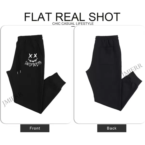 JMIERR Mens Sweatpants Tapered Gym Running Workout Pants Athletic Drawstring Joggers with Pockets