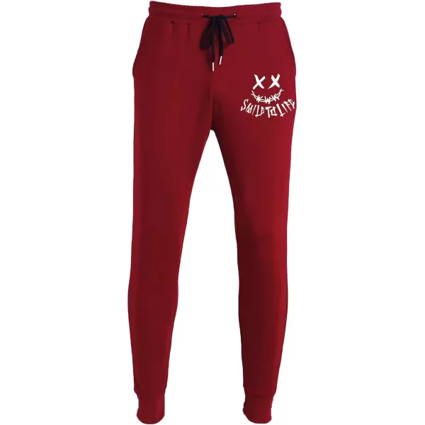 JMIERR Mens Sweatpants Tapered Gym Running Workout Pants Athletic Drawstring Joggers with Pockets