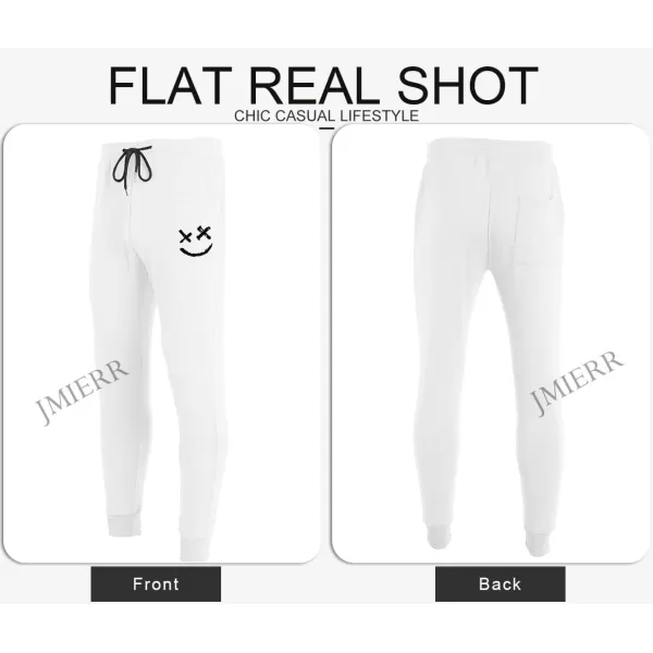 JMIERR Mens Sweatpants Tapered Gym Running Workout Pants Athletic Drawstring Joggers with Pockets