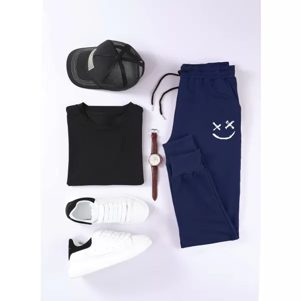 JMIERR Mens Sweatpants Tapered Gym Running Workout Pants Athletic Drawstring Joggers with Pockets