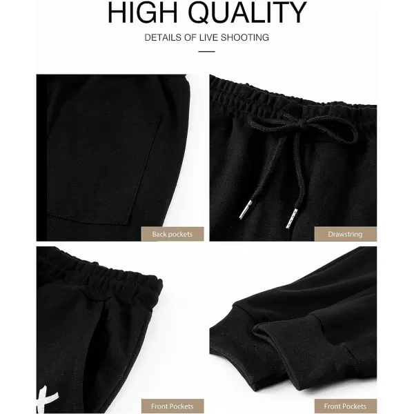 JMIERR Mens Sweatpants Tapered Gym Running Workout Pants Athletic Drawstring Joggers with Pockets