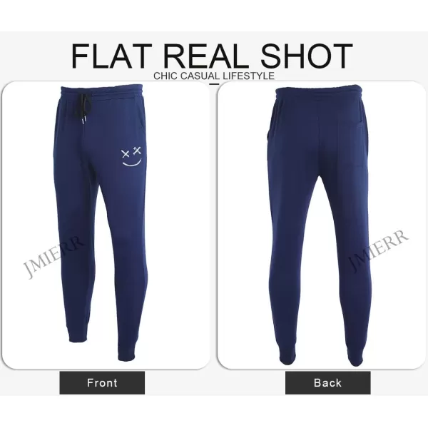 JMIERR Mens Sweatpants Tapered Gym Running Workout Pants Athletic Drawstring Joggers with Pockets