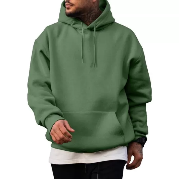 JMIERR Mens 2024 Casual Cotton Hooded Collar Drawstring Hoodies Pullover Sweatshirts Casual Long Sleeve Shirts