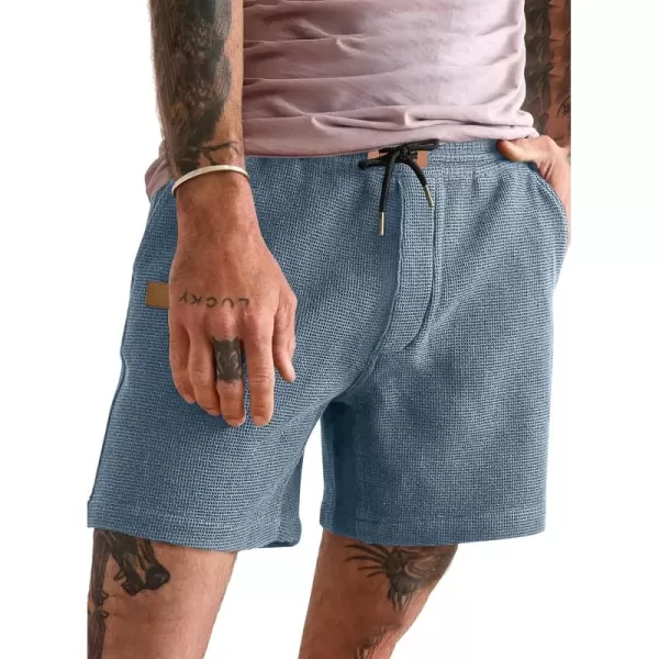 JMIERR Men's Casual 5"/ 7" Shorts Waffle Elastic Waist Drawstring Workout Running Jogging Beach Sweat Shorts with Pockets