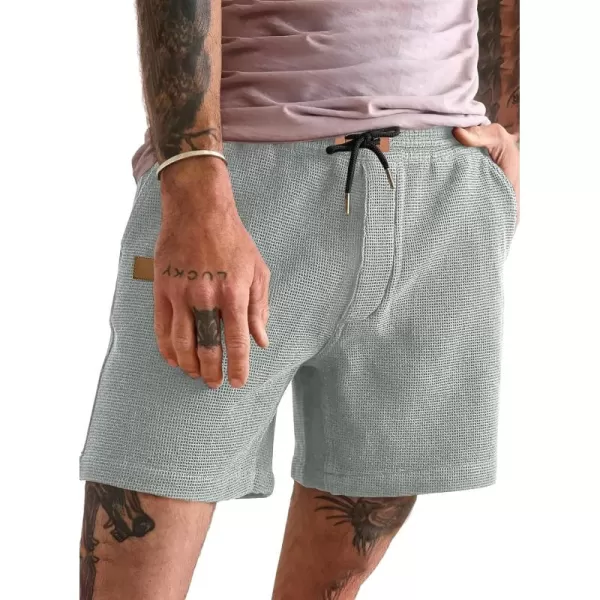 JMIERR Men's Casual 5"/ 7" Shorts Waffle Elastic Waist Drawstring Workout Running Jogging Beach Sweat Shorts with Pockets
