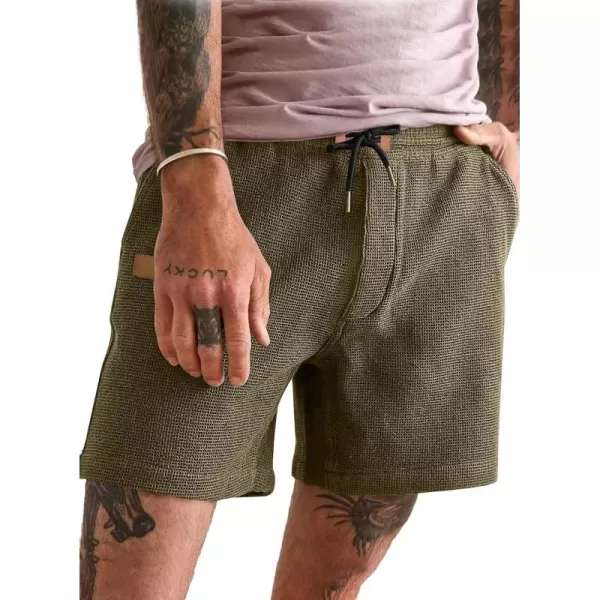 JMIERR Men's Casual 5"/ 7" Shorts Waffle Elastic Waist Drawstring Workout Running Jogging Beach Sweat Shorts with Pockets