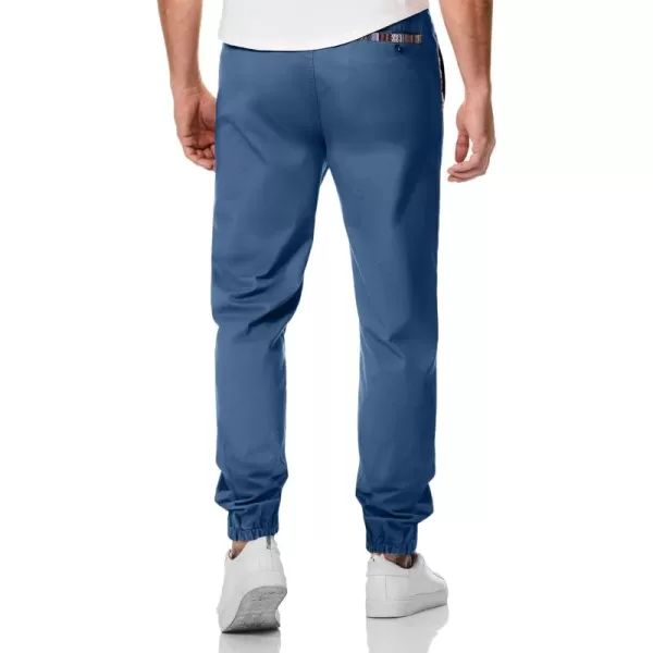 JMIERR Mens Casual Joggers Pants Cotton Drawstring Chino Hiking Pants Outdoor Twill Track Sweatpants with Pockets