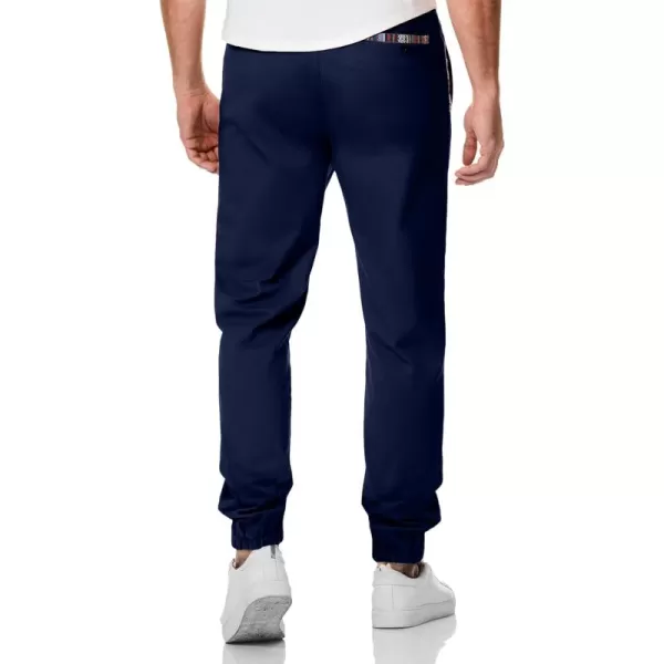 JMIERR Mens Casual Joggers Pants Cotton Drawstring Chino Hiking Pants Outdoor Twill Track Sweatpants with Pockets