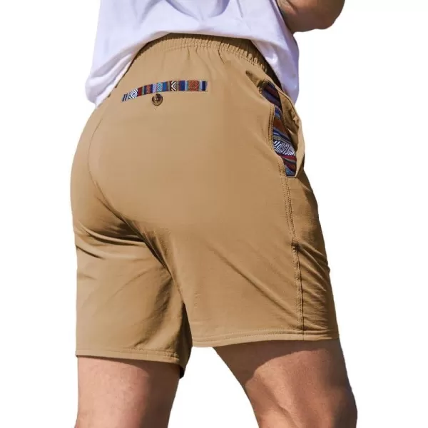 JMIERR Men's Casual Shorts 5"/ 7" Drawstring Summer Quick Dry Beach Stretch Waist Golf Athletic Gym Short