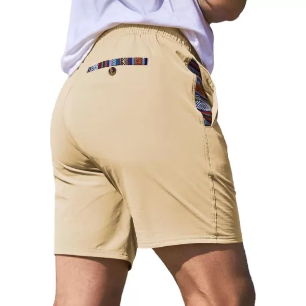JMIERR Men's Casual Shorts 5"/ 7" Drawstring Summer Quick Dry Beach Stretch Waist Golf Athletic Gym Short