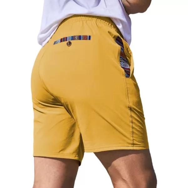 JMIERR Men's Casual Shorts 5"/ 7" Drawstring Summer Quick Dry Beach Stretch Waist Golf Athletic Gym Short