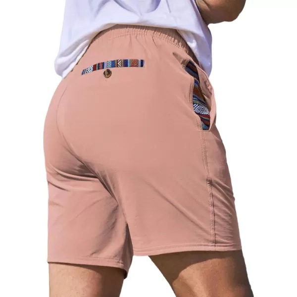 JMIERR Men's Casual Shorts 5"/ 7" Drawstring Summer Quick Dry Beach Stretch Waist Golf Athletic Gym Short
