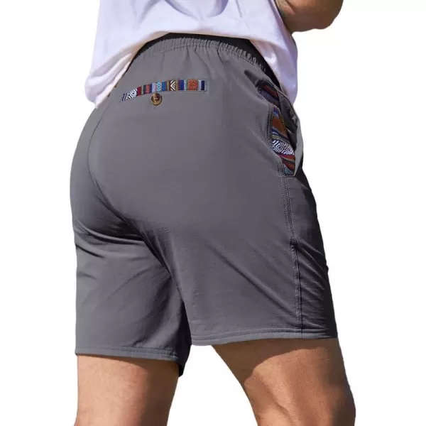 JMIERR Men's Casual Shorts 5"/ 7" Drawstring Summer Quick Dry Beach Stretch Waist Golf Athletic Gym Short