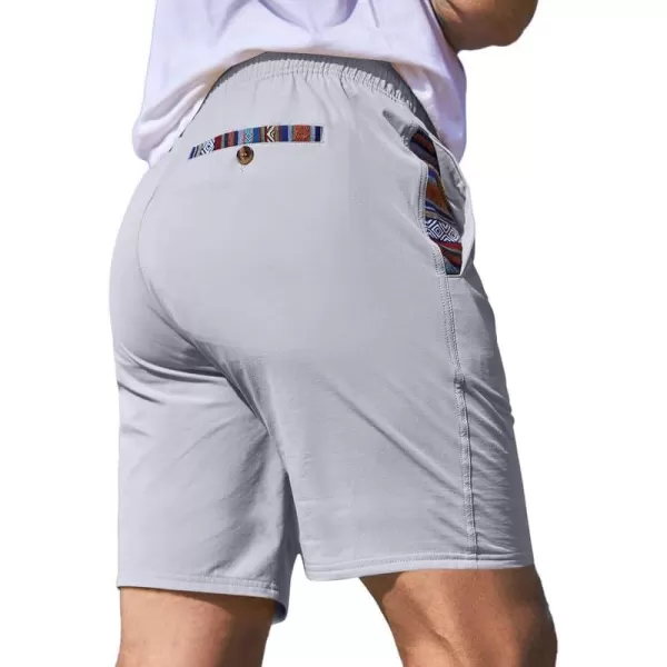 JMIERR Men's Casual Shorts 5"/ 7" Drawstring Summer Quick Dry Beach Stretch Waist Golf Athletic Gym Short