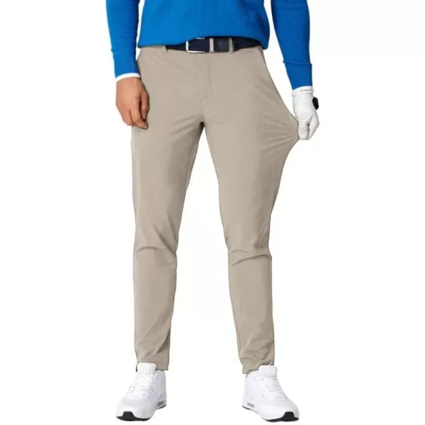JMIERR Mens Golf Pants Slim Fit Stretch Dress Pants Running Travel Casual Pants with Pockets