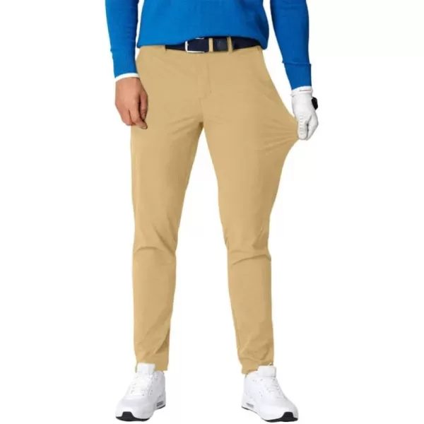 JMIERR Mens Golf Pants Slim Fit Stretch Dress Pants Running Travel Casual Pants with Pockets