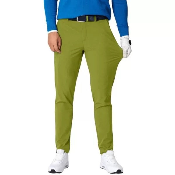 JMIERR Mens Golf Pants Slim Fit Stretch Dress Pants Running Travel Casual Pants with Pockets