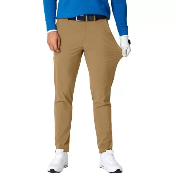 JMIERR Mens Golf Pants Slim Fit Stretch Dress Pants Running Travel Casual Pants with Pockets