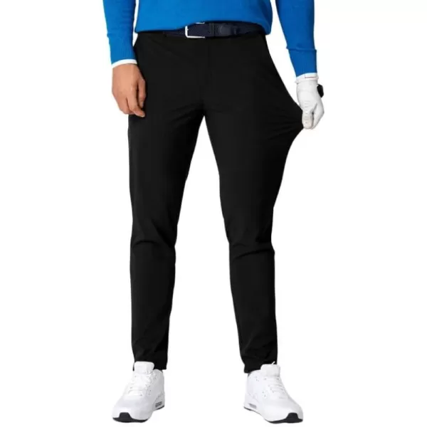 JMIERR Mens Golf Pants Slim Fit Stretch Dress Pants Running Travel Casual Pants with Pockets