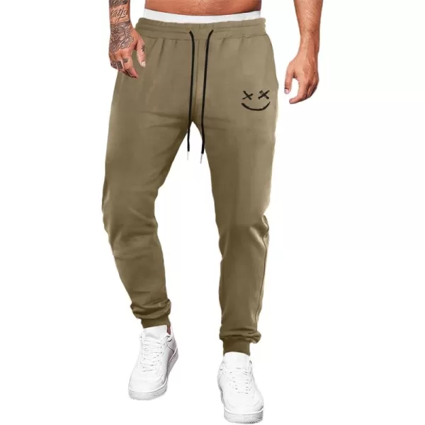JMIERR Mens Sweatpants Tapered Gym Running Workout Pants Athletic Drawstring Joggers with Pockets
