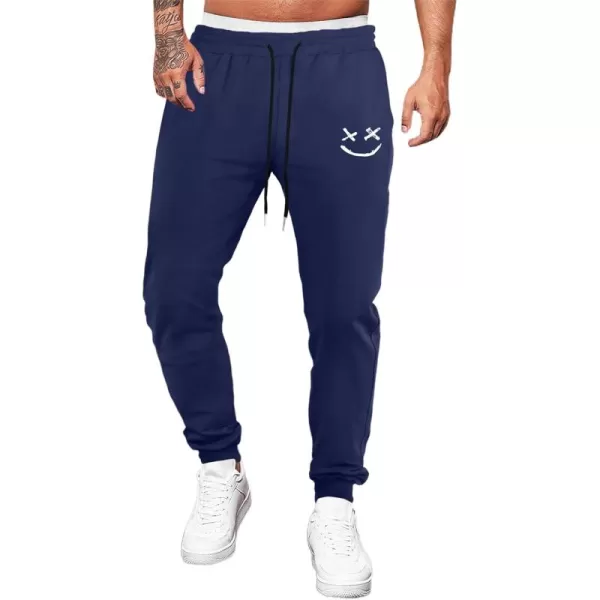 JMIERR Mens Sweatpants Tapered Gym Running Workout Pants Athletic Drawstring Joggers with Pockets