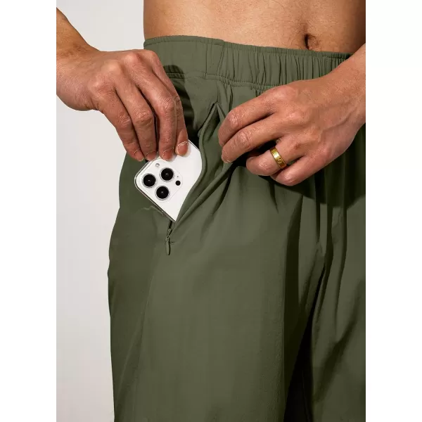 JMIERR Men's Gym Shorts Linerless 5" Quick Dry Workout Running Shorts with Zip Pockets Sports Athletic Shorts