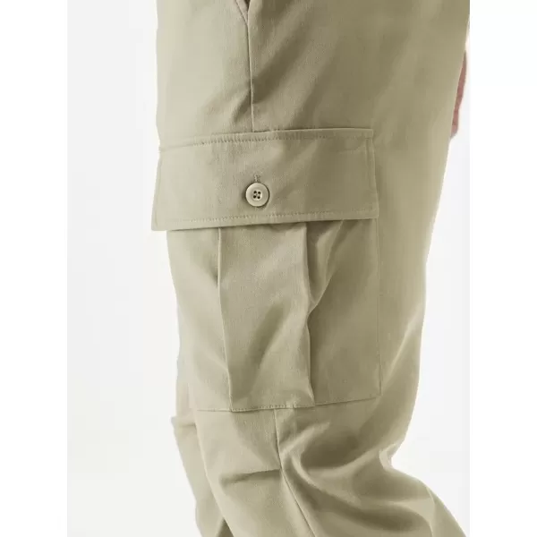 JMIERR Mens Casual Cargo Joggers Pants Elastic Waist Drawstring Stretch Relaxed Fit Work Pants Tapered Sweatpants