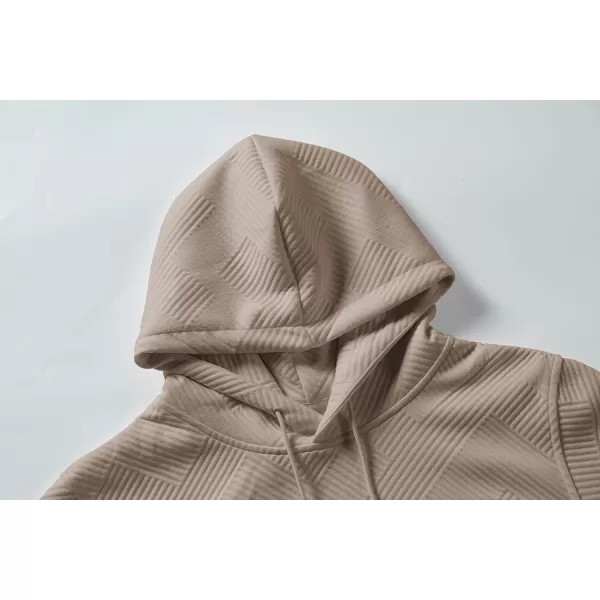 JMIERR Mens 2 Piece Jacquard Sweatsuit Outfits Hoodie Sweatshirt &amp; Joggers Sweatpants Set Tracksuit