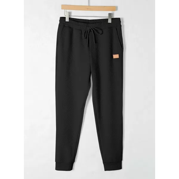 JMIERR Mens 2 Piece Jacquard Sweatsuit Outfits Hoodie Sweatshirt &amp; Joggers Sweatpants Set Tracksuit