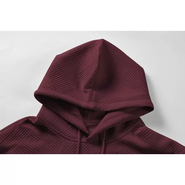 JMIERR Mens 2 Piece Jacquard Sweatsuit Outfits Hoodie Sweatshirt &amp; Joggers Sweatpants Set Tracksuit